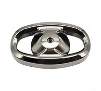 Cubierta lateral de perilla de metal para Daiwa para carretes de la serie LT incluyendo Fuego, para REGAL, Revros, Legalis, Luvias, Alphas, Tatula, para ZILLION, gris 18,5 x 11,1 mm (1 pieza gris)