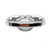 Cubierta lateral de perilla de metal para Daiwa para carretes de la serie LT incluyendo Fuego, para REGAL, Revros, Legalis, Luvias, Alphas, Tatula, para ZILLION, gris 18,5 x 11,1 mm (1 pieza plateada)
