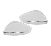 Cubierta Lateral Espejo 1607513080 Carcasa De Retrovisor Izquierdo/derecho Para Peugeot 208 2008 2012-2019 Accesorios Para Coche(2pcs Chrome)