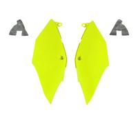 Cubierta lateral UFO PLAST de 2 piezas amarillo neón