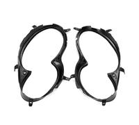 Cubierta Lente Faro Carcasas para Benz W209 CLK200 CLK320 CLK350 2003-2009 Par Molduras para Faros Delanteros Tiras Sellado para Faros Delanteros Juntas Lentes Faros Cubierta