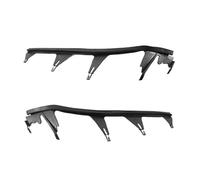 Cubierta lente faro coche Ajuste para BMW Serie 3 E46 M3 2001-2006 63128384490 tira de sellado Flexible junta protectora de faro de goma Ta aapntipolvo de faro(1Pair)