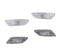 Cubierta lente faro coche Para Chevrolet Para Captiva Sport 2012 2013 2014 2015 Cubierta Luz Marcador Delantero Trasero(Claro)