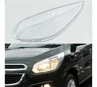 Cubierta Lente Faro Coche Para Chevy Para Spin 2013-2018 Faro Delantero Coche Cubierta Lente Cristal Carcasa Sombra Lámpara Luz Transparente Automática Faro Coche(Izquierda)