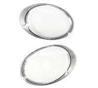 Cubierta Lente Faro Compatible Con Porsche 911 997 2005 2006 2007 2008 2009 2010 2011 Lente De Faro Coche Piezas Automóvil Accesorios Pantalla Lámpara Carcasa(Gray)