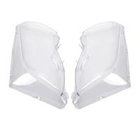 Cubierta lente Faro Delantero Para BMW E46 Serie 3 4 Puertas 2002-2005 Cubiertas De Faros Coche Pantalla Faro Protectores Carcasa Accesorios Para Automóviles(Left and Right)