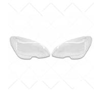 Cubierta Lente Faro Para Mercedes Para Benz Clase C W204 2007-2010 Cubiertas Faros Delanteros Tapa Carcasa Lente Cristal Cubierta Faro Delantero Coche Lámpara(Pair)