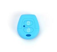 Cubierta Llaves Funda De Silicona para Llave para VW para Polo para Golf para Passat para Bora para Sharan Funda De Piel(Sky Blue)