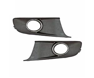 Cubierta Luz Antiniebla para VW para Caddy 2K Facelift 2011-2015 Luz Antiniebla Delantera Cubierta De Rejilla De Luz Antiniebla Estilo De Coche 1T0853665P 1T0853666P Protector Luz Antiniebla (Color :