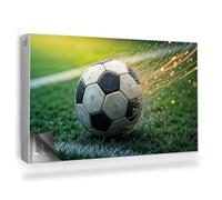 Cubierta Magnética 100x60 cm Fácil Instalación para Radiador Protector Protección contra el Polvo y Daños Magnético Panel Decorativo - Gráficos de fútbol en el Campo para Atleta.