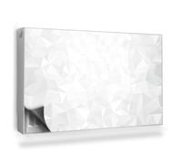 Cubierta Magnética 100x60 cm Protección contra el Polvo y Daños Protector Magnético Panel Decorativo Fácil Instalación para Radiador - Composición de geometría Abstracta de Origami