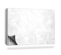 Cubierta Magnética 90x60 cm Protección contra el Polvo y Daños Protector Magnético Panel Decorativo Fácil Instalación para Radiador - Composición de geometría Abstracta de Origami