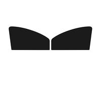 Cubierta Magnética Para Parasol Ventana Coche, Protección UV Verano, Protector Cortina Malla Frontal Y Trasera, Accesorios Para Automóvil Parasol Para Coche(Front 2pc)