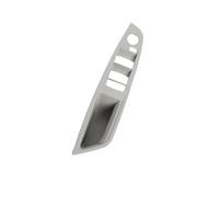 Cubierta mango Manijas De Puerta Interiores De Coche Decoración Interior Manijas De Puerta Accesorios Para F10 F11 Serie 5 520 525 528 535i(LHD titanium)