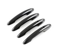 Cubierta Manija Ext Compatible Con Para Mini F54 F55 F56 F57 Para F60 Cubierta Automóvil Accesorios De Automóvil Carcasa Decorativa De Manija De Puerta Exterior De Automóvil(Carbon-Without induc)