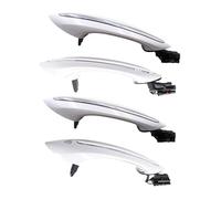 Cubierta Manija Puerta Automóvil Para BMW F10 F01 F02 F06 F11 F18 Juego De 4 Manijas Puerta Acceso Exterior Blancas Confort Accesorios Interiores Coche Piezas Laterales