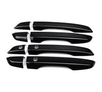 Cubierta Manija Puerta Automóvil Para Civic 10th 2016 2017 2018 2019 Cubiertas Para Manijas Puertas Coche Juego Molduras A Prueba Arañazos Accesorios Estilo Exterior LHD(Negro)