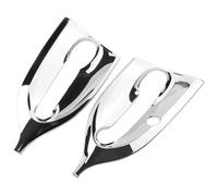 Cubierta Manija Puerta Automóvil Para Smart 453 Para Fortwo Cubiertas Protectoras Antiarañazos Para Manijas Puertas Exteriores Coche Pegatinas Accesorios(Silver a)