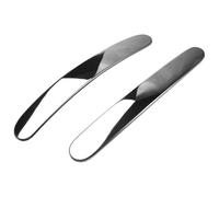Cubierta Manija Puerta Automóvil Para Smart 453 Para Fortwo Cubiertas Protectoras Antiarañazos Para Manijas Puertas Exteriores Coche Pegatinas Accesorios(Silver C)