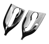 Cubierta Manija Puerta Automóvil Para Smart 453 Para Fortwo Cubiertas Protectoras Antiarañazos Para Manijas Puertas Exteriores Coche Pegatinas Accesorios(Black a)