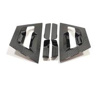 Cubierta Manija Puerta Automóvil Para T&oyota C-HR CHR 2017 2018 2019 2020 Cubierta Protectora Para Manija Puerta Cuencos Exteriores Molduras Accesorios Para Coche Pegatinas Estilo(Carbon 1)