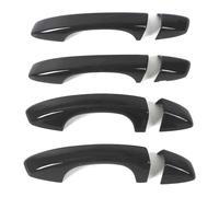 Cubierta Manija Puerta Automóvil Para T&R&OC 2018 Con Protector Carrocería Compatible Kit De Modificación Antirrayas Manija Puerta Cobertura Completa(Bright Black)