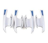 Cubierta Manija Puerta Automóvil Para T&R&OC 2018 Con Protector Carrocería Compatible Kit De Modificación Antirrayas Manija Puerta Cobertura Completa(Door Bowl Blue Label-plating)