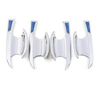 Cubierta Manija Puerta Automóvil Para T&R&OC 2018 Con Protector De Carrocería Compatible Kit Modificación Antirrayas Para Manija Puerta Cobertura Completa(Door Bowl Blue Label-plating)