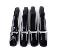Cubierta Manija Puerta Compatible Con Jeep Para Grand Para Cherokee 2011-2019 4 Pares De Cubiertas Manija Puerta Negra Brillante Para Coche Reemplazo Accesorios Exteriores
