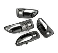 Cubierta manija puerta Compatible Con Para Accord Para LX Sedán De 4 Puertas Vehículo Construido En Canadá 1994-1997 1 Manija De Puerta Interior De Automóvil Delantera Y Trasera Izquierda Y Derecha