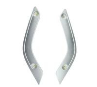 Cubierta manija puerta Cubiertas De Manija De Puerta De Coche Compatible Con Jeep Para Wrangler JK JKU OE 1RC72JAHAD 1RC72JAHAE 2011 2012 2013 2014 2015 2016 2017(Silver)