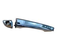 Cubierta Manija Puerta Embellecedores Para Hyundai Para Elantra 2016 2017 2018 2019 2020 Manija Cromada Puerta Exterior Conductor La Izquierda Y Derecha Del Coche(Right with hole)