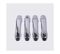 Cubierta Manija Puerta Exterior Para T&oyota Para Auris 2013 2014 2015 2016 2017 Cubierta Manija Puerta Protector Lateral Exterior Coche Protección Contra Rayones Cromada(Onecolor)