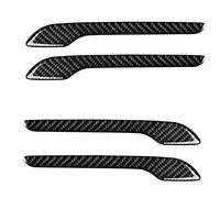 Cubierta Manija Puerta Interior Coche Para Model 3 4 Unids/set Protector Calcomanías Cubierta Antiarañazos Manija Puerta Envoltura Impermeable Pegatina Decorativa Diy