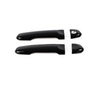 Cubierta Manija Puerta Negra Para Nissan Para Juke 2011-2018 Moldura Cuenco Sin Orificio Inteligente Accesorios Estilo De Coche Funda para manija de puerta de coche(Style 5)
