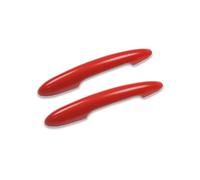 Cubierta Manija Puerta Para Cooper S JCW F56 F57 Accesorios Piezas Exteriores Estilo Coche 2 Uds Conjunto Cubierta Manija Puerta Bandera Negra Pegatina Embellecedora(H)