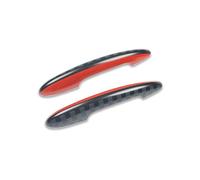 Cubierta Manija Puerta Para Cooper S JCW F56 F57 Accesorios Piezas Exteriores Estilo Coche 2 Uds Conjunto Cubierta Manija Puerta Bandera Negra Pegatina Embellecedora(I)