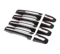 Cubierta Manija Puerta Para Jaguar E-PACE XE XF XFL F-Pace Smart Door Handle Cover Car Exterior Decorating Styling Película Protectora Pegatinas Trim(C)
