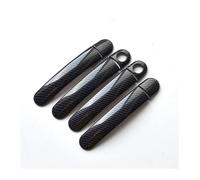 Cubierta Manija Puerta Para T&iguan 2009-2014 Accesorios Estilo Fibra Carbono Cromada Cubierta Manija Puerta Coche Pegatina Embellecedora Para Taza(Carbon E)