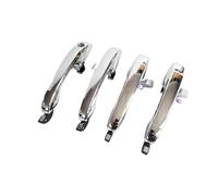 Cubierta Manijas Puerta Lateral Para Chrysler 300c Puerta Delantera Puerta Trasera Manija Exterior Cromada 2005-2010 Para Dodge Para Magnum 2005-2008 Carga Uso Cromado(1lot(4 Doors))