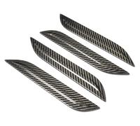 Cubierta Manijas Puerta Lateral Para Model S 2016-2022 Manija Puerta Exterior Coche Tira Embellecedora Fibra Carbono Pegatinas Decoración Puerta Coche 4 Unids/set