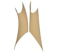 Cubierta Manijas Puertas Interiores Coche Tirador Delanteras Traseras Para BMW Serie 3 4 F30 F35 2012-2016(Beige)