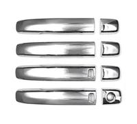 Cubierta Manillas Puertas Compatible Con Infiniti Para G25 G35 G37 2009 2010 2011 2012 2013 Lado Coche Cubierta Manija Puerta Inteligente Juego Molduras Plata Brillante