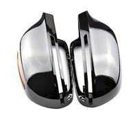 Cubierta Marco Espejo Ala Puerta 2 Uds ABS Espejo Retrovisor Tapas Laterales Para Para A3 8P Para A4 Para A5 Para B8.5 2011-2016 Tapas De Cubierta De Espejo De Puerta(Bright black-B8)