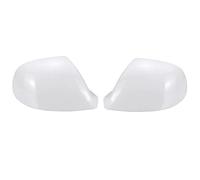 Cubierta Marco Espejo Ala Puerta Cubierta De Espejo Retrovisor De 2 Piezas, Cubierta De Espejo Para Transporter T5 T5.1 T6, Cubiertas De Espejo De Ala De Coche, Tapa De Piezas De Automóvil(White)