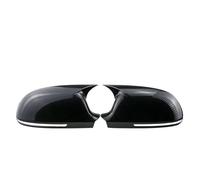 Cubierta Marco Espejo Ala Puerta Para A3 8P Para A4 Para A5 B8 B8.5 Para A6L Para A8L Espejo retrovisor lateral del coche Cubierta Tapa aleta Exterior puerta visión trasera Caso Trim(Type A Carbon)