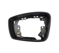 Cubierta Marco Espejo Ala Puerta Para Fabia 2015-2017 Para Rapid 2018-2020 Carcasa Del Espejo Retrovisor Lateral Del Coche Marco De Moldura Carcasa De Soporte(Left side LH)