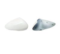 Cubierta Marco Espejo Ala Puerta Para Ford Para Mondeo MK5 2013 2014 2015 2016 2017 2018 2019 2020 2021 Carcasa Del Espejo Retrovisor(White)