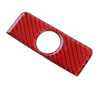 Cubierta Marco para A&ccord 2013 2014 2015 2016 2017 Embellecedor Panel Botones ECON Fibra Carbono Rojo