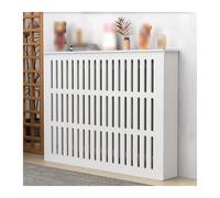 Cubierta Moderna Para Radiador, Mueble Calefactor De Cuatro Lados, Rejilla Vertical De Lamas Ventilada, Cubierta Decorativa Para Calefactor Para Hogar Oficina Pasillo Baño((L x D x H) 90x25x70cm)